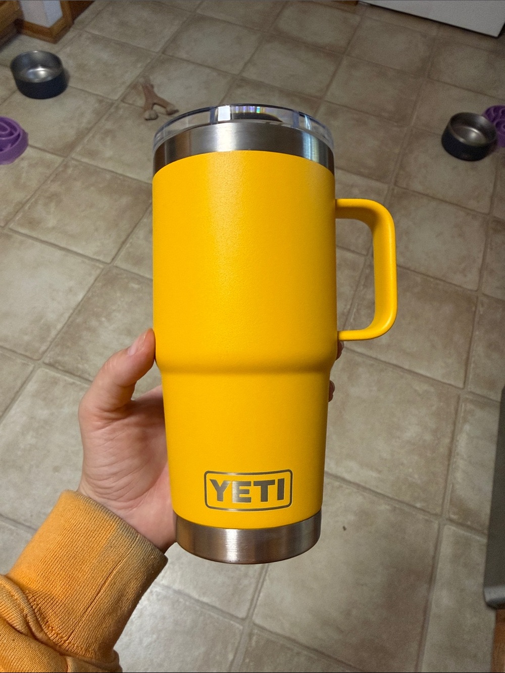 Yeti Tumbler 20 oz Yellow
